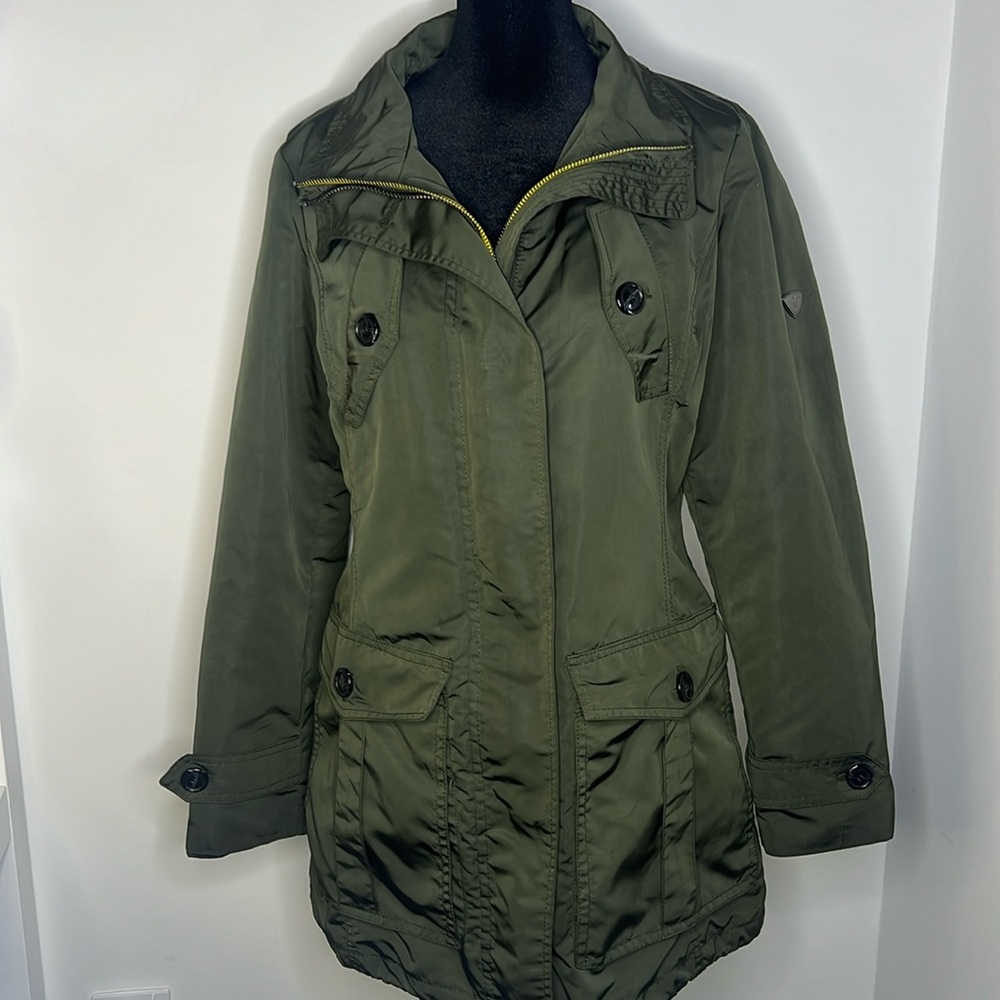 1 Madison Luxe Outerwear Olive Green Jacket Size XS